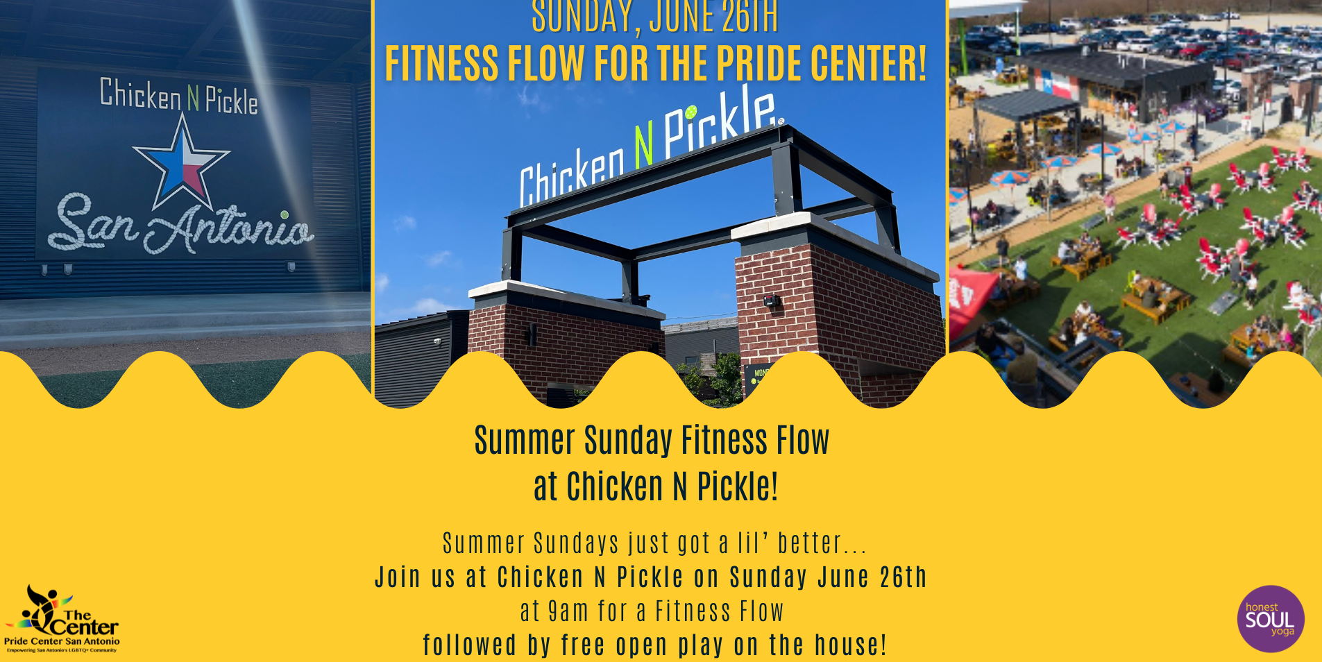Outdoor Fitness Flow for The Pride Center!