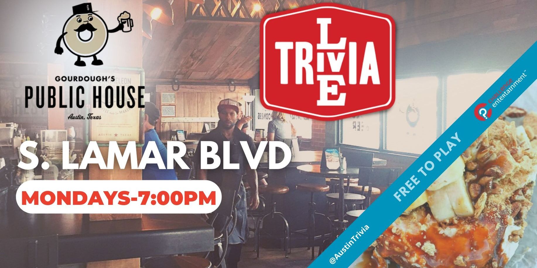 Live Trivia at Gourdough's Public House