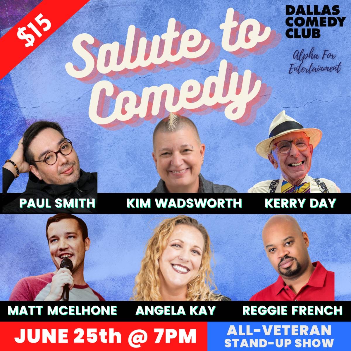 Salute to Comedy: a Veteran Benefit Show