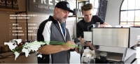Steve Kraus owns Press Coffee Roasters, a local Chandler business that offers a variety of specialty coffee. (Alexa D'Angelo/Community Impact Newspaper)