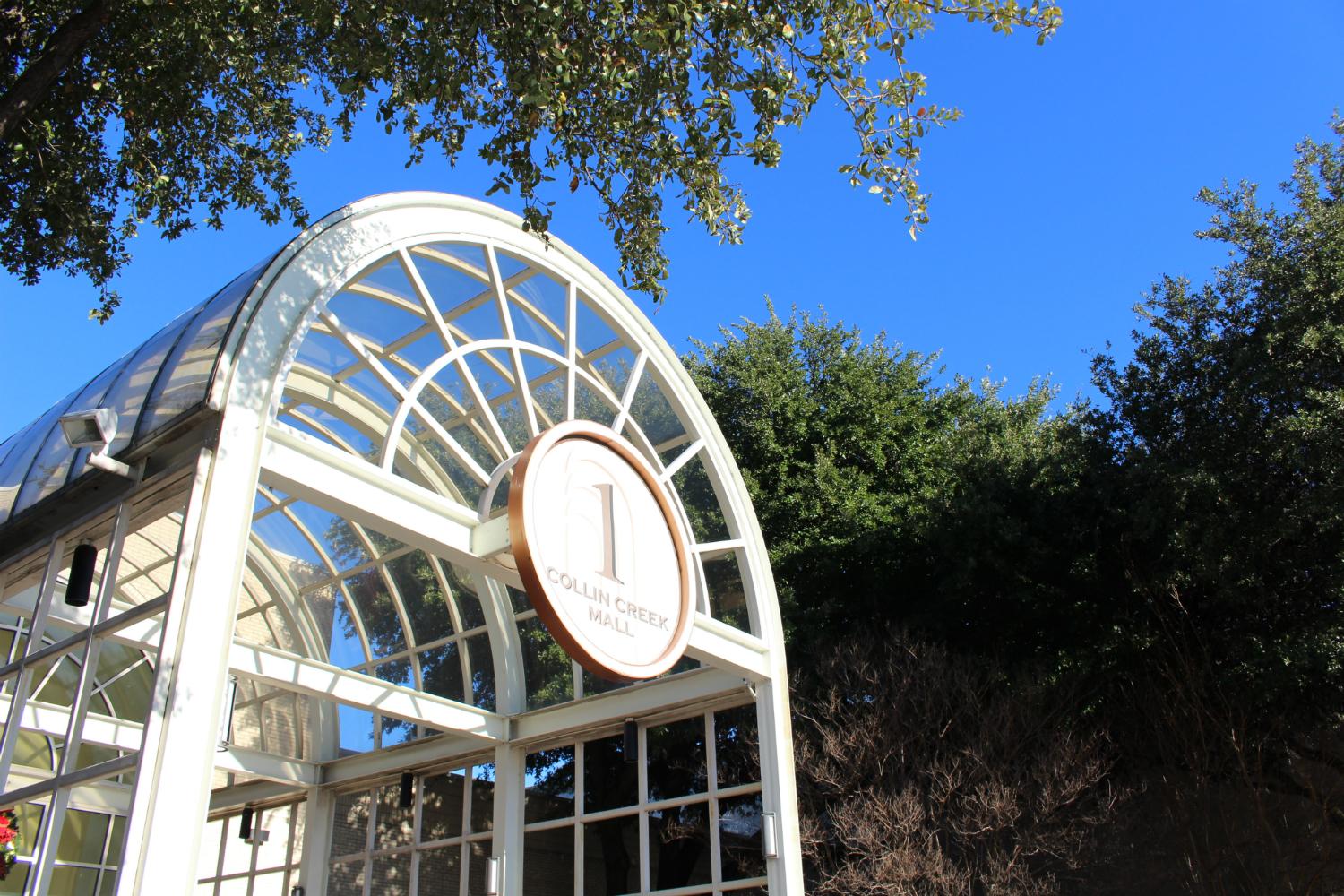 Plano's Collin Creek Mall anchor stores are being torn down to clear the way for a new residential and mixed-use development. (Daniel Houston/Community Impact Newspaper)