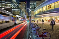GreenStreet is a 570,000 square foot mixed-use, walkable development located in downtown Houston along the METRORail, an area that would be subject to new development guidelines being considered by the city.