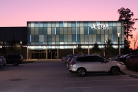 Star Cinema Grill, a dine-in theater featuring ten theaters, two large auditoriums and an event space, opened in the area in October. (Adriana Rezal/Community Impact)