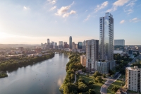 The 44 East project will reach 570 feet in height with 322 residential units and 3,534 square feet of commercial space. (Rendering courtesy IntraCorp)