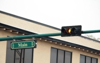The city began preconstruction in January to add flashing yellow arrows to 28 locations across the city. (Andy Li/Community Impact Newspaper)