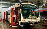The first two Proterra electric buses arrived in Austin, and Capital Metro will roll them out in late January. (Courtesy Capital Metro)