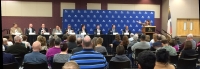 A forum takes place for 2018 primary candidates. This year's forum is open to the public and includes races that affect Collin County at the regional, state and national level in the March 3 primary election. (Courtesy League of Women Voters of Collin County)
