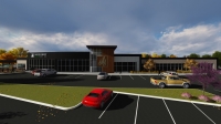 Woodforest National Bank is coming to the Woodforest development. (Rendering courtesy Total PR)
