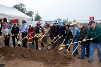 The city of San Marcos broke ground Jan. 17 on a new Fire Station No. 2. (Courtesy city of San Marcos)