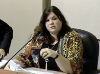 Charlotte Hodges, the city's director of building and development services, addressed City Council during the Jan. 21 regular meeting. (Courtesy city of Lakeway)