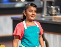 Sahana Gade, a sixth-grade Fort Bend ISD student, appeared on season 8 of "Kids Baking Championship." (Courtesy Sudhaa Gade/Food Network Channel)