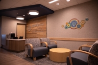 The recovery center has three levels of care. A mixture of community rooms, classrooms, beds and offices can be found inside (Liesbeth Powers/Community Impact Newspaper)