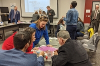 The Tomball ISD District Zone Committee reconvened Jan. 23 to discuss options for realigning junior high boundaries in the southern portion of the district after the board of trustees took no action to approve previously recommended junior high boundaries in December. (Anna Lotz/Community Impact Newspaper)