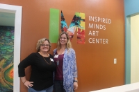 Co-owners Susan Guerra and Sinead Whiteside said they hope the center will become a hub of artistic activity in Buda. (Evelin Garcia/Community Impact Newspaper)