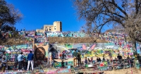Austin's "Graffiti Park" was a popular community asset until its closure in 2018. (Christopher Neely/Community Impact Newspaper)