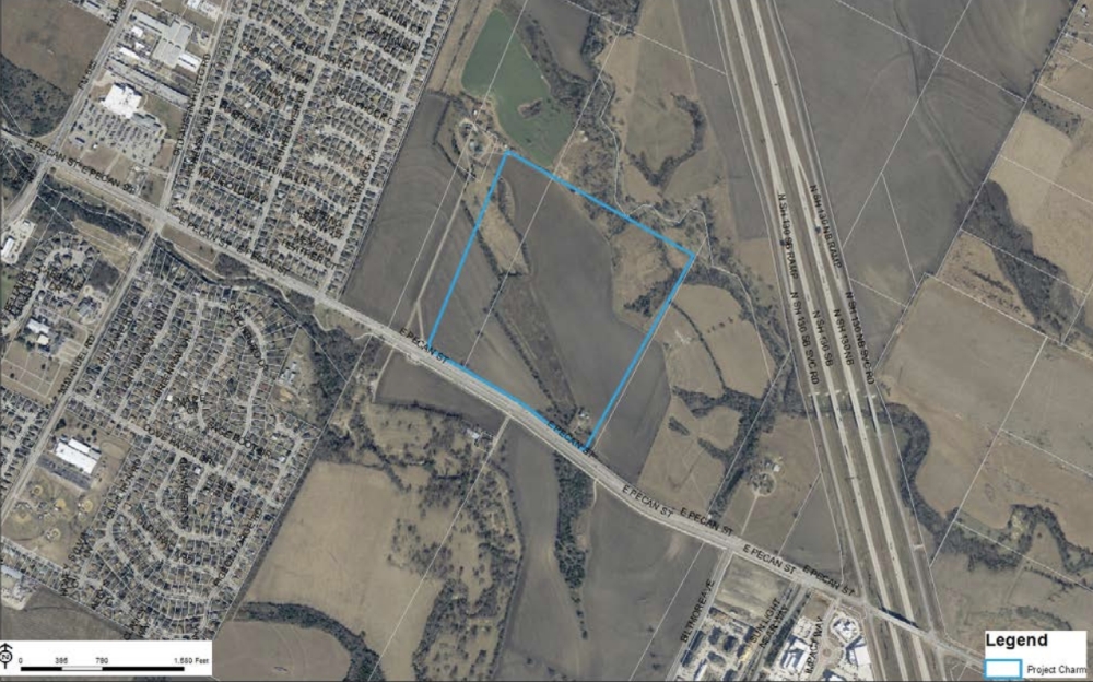 Pflugerville City Council approved a rezoning request related to Project Charm at its Jan. 28 meeting. (Courtesy city of Pflugerville)