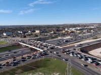 Parmer Lane diverging diamond (Courtesy Texas Department of Transportation)