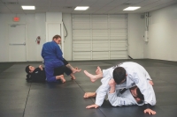 MA BJJ Academy’s beginners class meets on Mondays, Wednesdays and Thursdays. (Photos by Gavin Pugh/Community Impact Newspaper)