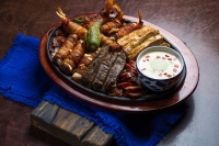 The restaurant serves a variety of Mexican dishes and drinks. (Courtesy Mezcal Cantina Mexican Kitchen)
