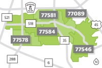 PLF ZIP map