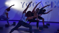 The business is part of a chain of modern-style boutique yoga studios; it was established in 2012. (Courtesy YogaSix)