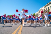 The annual Red Poppy Festival on the Georgetown Square runs April 24-26. (Courtesy Georgetown Convention & Visitors Bureau)