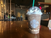The coffee chain offers a variety of coffee, espresso and tea drinks. (Cassidy Ritter/Community Impact Newspaper)