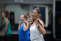 In addition to kickboxing and strength training classes, the franchise offers a 10-week group fitness program that incorporates personal coaches, body scanning and nutrition coaching. (Courtesy Farrell’s Extreme Bodyshaping)