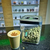 Melting Leaf opened its Spring retail store and coffee shop in February. (Photo courtesy Melting Leaf)