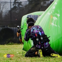 The 20-acre paintball and Airsoft facility will feature eight themed courses, including several in the business’s large wooded area. (Courtesy Balls & Bruises-An Elite Paintball Experience)