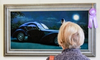 The annual National Madley Gallery is held March 5-28 at 127 Simonton Street, Conroe. (Andy Li/Community Impact Newspaper)