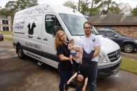 Owned by husband and wife Zach and Megan Holmes, Zach has more than 11 years of experience in the industry. (Courtesy Persona Pup Spaw)