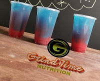 The business offers meal replacement shakes, energizing teas, specialty drinks and beauty drinks to help customers reach their health goals. (Courtesy Grind Time Nutrition)