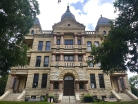 Denton County Commissioners Court meetings are held Tuesdays at 9 a.m. at 110 W. Hickory St., Denton. (Anna Herod/Community Impact Newspaper)