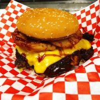 Burger Buzz opened in mid-January in the Deerbrook Mall. (Courtesy Burger Buzz)