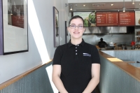 Christina West has worked for Chipotle for the past six years. (Colleen Ferguson/Community Impact Newspaper)