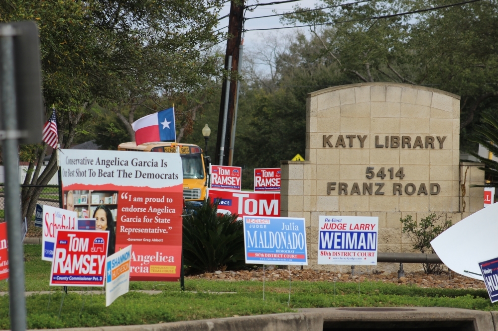 Here are unofficial results for Katy-area races in the 2020 primaries. (Nola Z. Valente/Community Impact Newspaper)