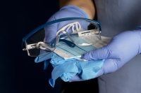 face masks, goggles, Banner Health