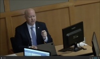 Collin County Judge Chris Hill's order urges residents to stay home except for travel related to essential activities and defines all business as essential. (Courtesy Collin County)