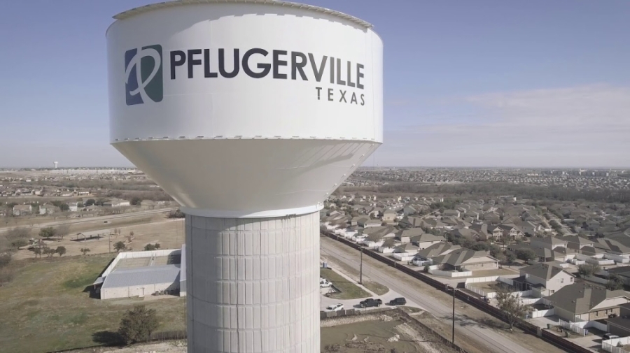 Phase 4 will specifically focus on mobility along Town Center Drive from Pfluger Farm Lane to FM 685 as well as the future extension of Pfluger Farm from Town Center to Wilke Lane. (Courtesy city of Pflugerville)