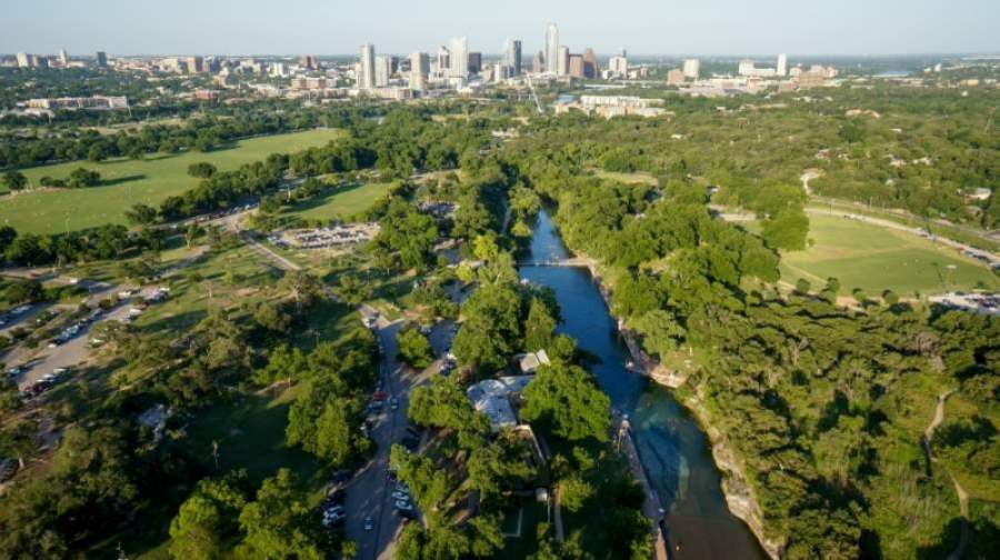 Austin will limit visitors at three city parks by requiring day passes. (Courtesy Brent Hall/AccentAp.com)