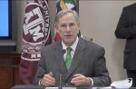 Gov. Greg Abbott holds a press conference June 16 to discuss state hospital capacity. (Community Impact staff screenshot)