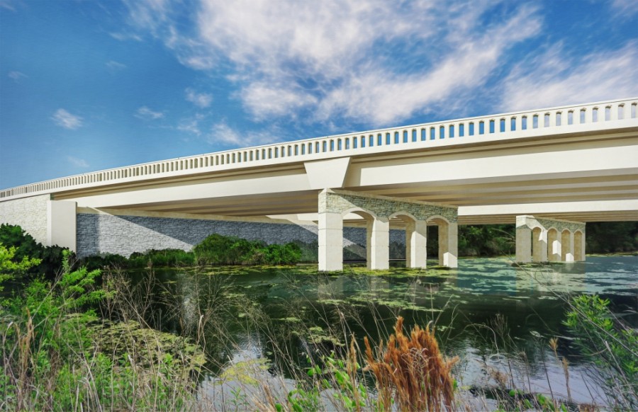 Planned improvements along Wyoming Springs Drive are more than 20 years in the making, Round Rock Transportation Director Gary Hudder said. (Rendering courtesy city of Round Rock)