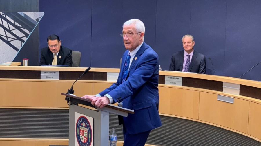 Jack Sellers is the new chair for the Maricopa County Board of Supervisors. (Courtesy Maricopa County)