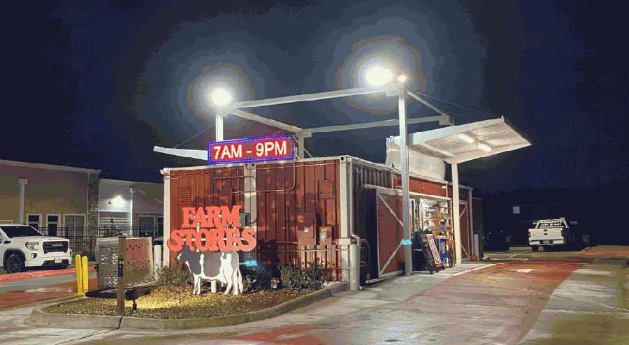 Farm Stores boasts a drive-thru but will soon expand to curbside. (Photo by Farm Stores)