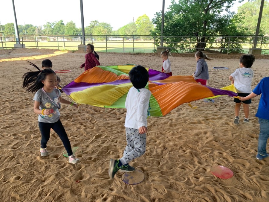 Students enjoy outdoor activities as part of the curriculum at the Center for Teaching and Learning. (Courtesy Center for Teaching and Learning)