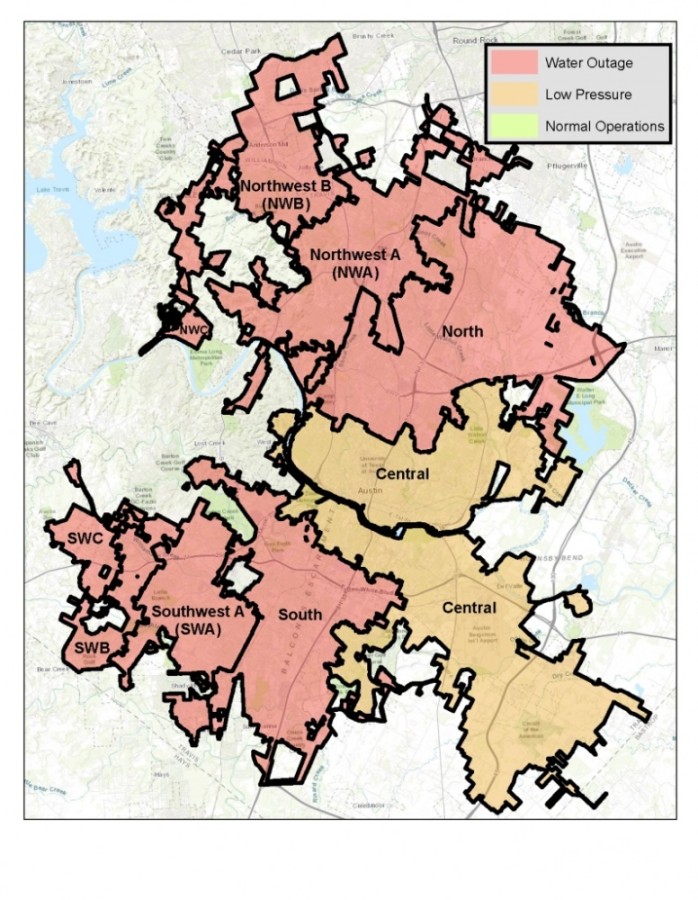 Without Water Service Austin Water Outage Map Shows You Are Not Alone Community Impact