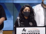 Harris County Judge Lina Hidalgo told residents Feb. 16 that prolonged power outages across the region could last beyond the duration of the winter weather, stretching another few days as the state's power supply is compromised. (Screenshot via Harris County Office of Homeland Security & Emergency Management)