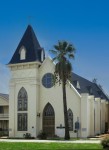 Reedy Chapel, one of more than a dozen historically Black churches in Galveston, is a stop on the tour. (Courtesy Clayton Kolavo/GICVB Marketing)