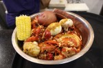 Hank's Crab Shack gets and sells several hundred pounds of crawfish daily, especially during the peak of crawfish season. (Morgan Theophil/Community Impact Newspaper)